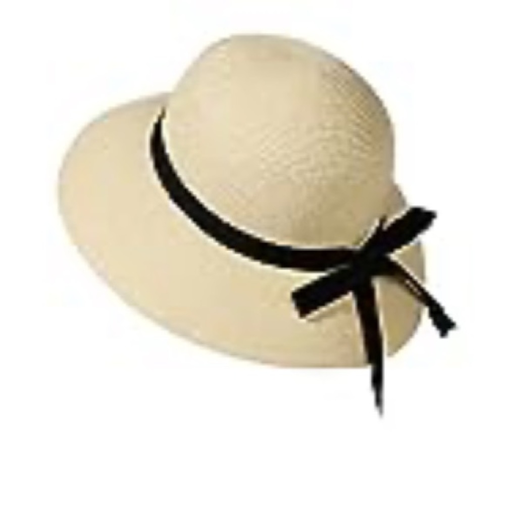 Furtalk Medium Adjustable ribbon sunhat with chin strap